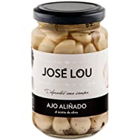 Los mejores  - Ajo Aliñado al Aceite de Oliva (370 g) - José Lou